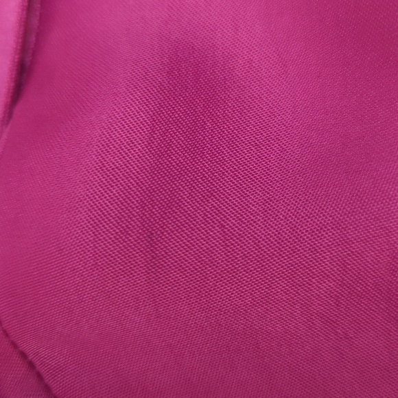 NEW Zara Satin Twist Shirtdress Pink M retro preppy Business casual barbiecore - Picture 14 of 14